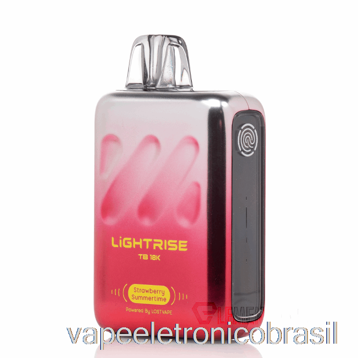 Vape Vaporesso Vape Perdido Lightrise Tb 18k Descartável Morango Verão